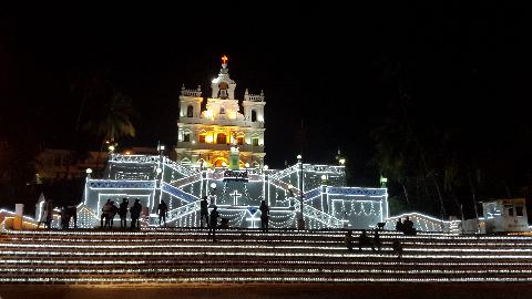 Panjim church Feast in Goa - Download Goa Photos