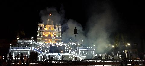 Panjim church Feast in Goa - Download Goa Photos