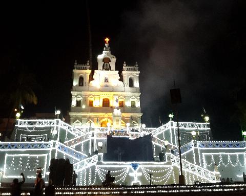 Panjim church Feast in Goa - Download Goa Photos