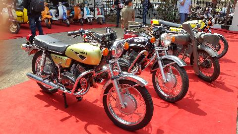 Vintage Car Bikes - Download Goa Photos