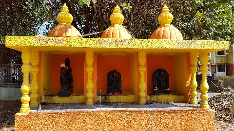 Temple at Nachinola - Download Goa Photos